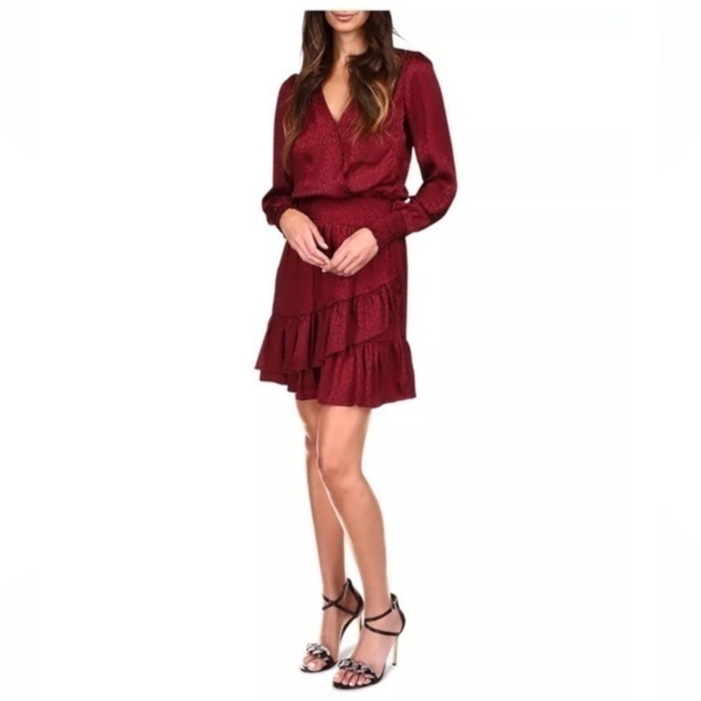 NWT MICHAEL Michael Kors smocked Julia mini Dress